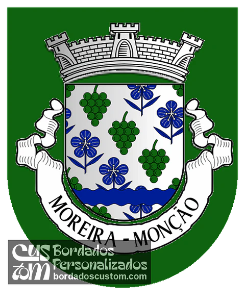 Emblema Bordado Freguesia de Moreira (Monção, Viana do Castelo)