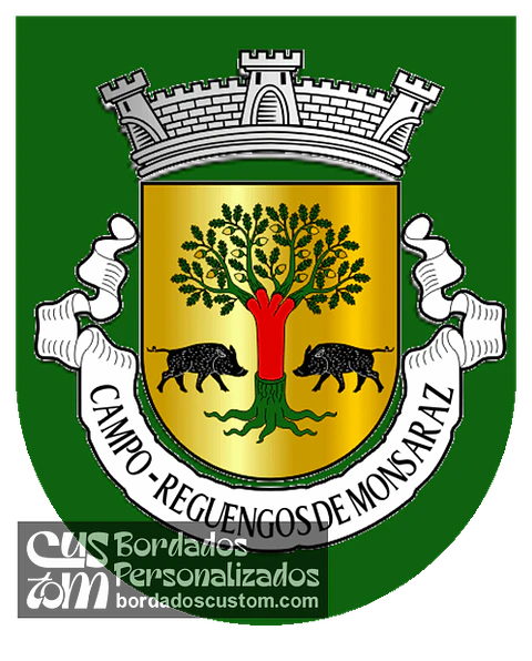 Emblema Bordado Antiga Freguesia de Campo (Reguengos de Monsaraz, Évora)