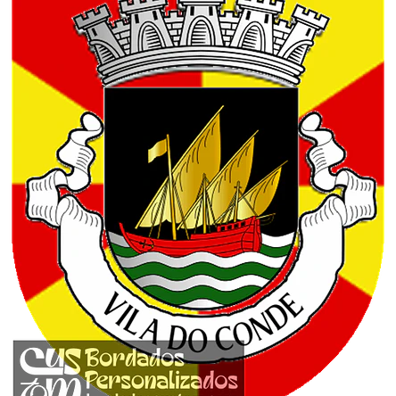 Emblema Bordado Município de Vila do Conde (Porto) 1