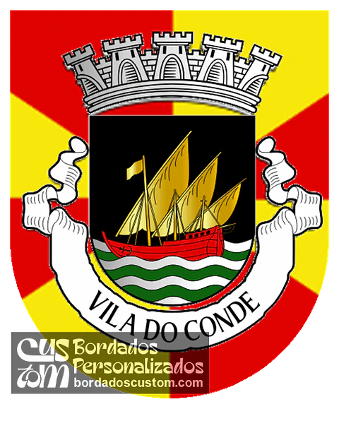 Emblema Bordado Município de Vila do Conde (Porto)
