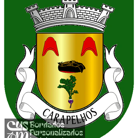 Emblema Bordado Freguesia de Carapelhos (Mira, Coimbra) 1