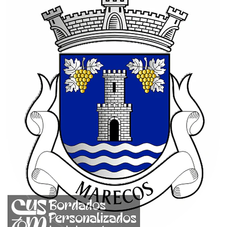 Emblema Bordado Antiga Freguesia de Marecos (Penafiel, Porto) 1