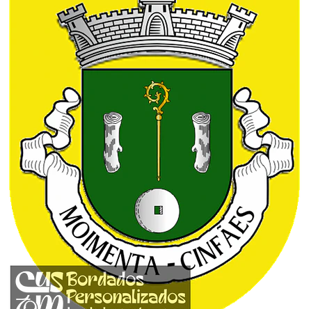 Emblema Bordado Freguesia de Moimenta (Cinfães, Viseu) 1