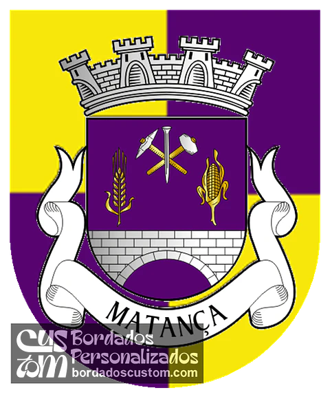Emblema Bordado Freguesia de Matança (Fornos de Algodres, Guarda)