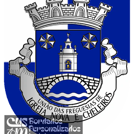 Emblema Bordado Freguesia de Igreja Nova e Cheleiros (Mafra, Lisboa) 1