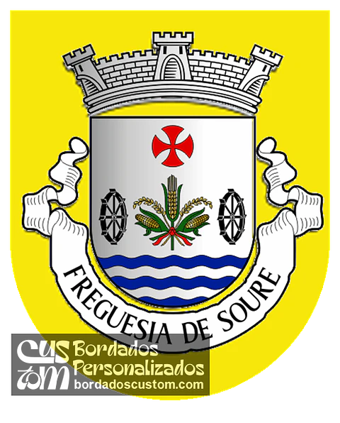 Emblema Bordado Freguesia de Soure (Soure, Coimbra)