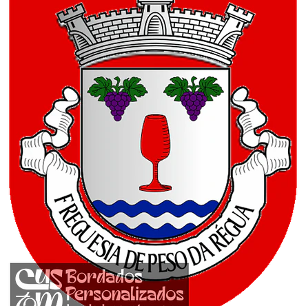 Emblema Bordado Antiga Freguesia de Peso da Régua (Peso da Régua, Vila Real) 1
