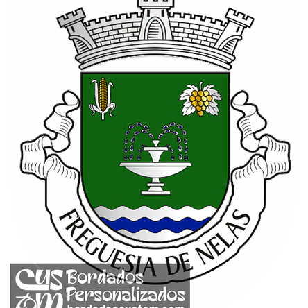 Emblema Bordado Freguesia de Nelas (Nelas, Viseu) 1