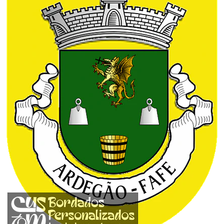 Emblema Bordado Antiga Freguesia de Ardegão (Fafe, Braga) 1