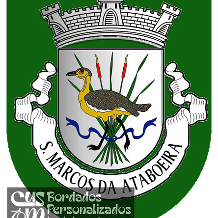 Emblema Bordado Freguesia de São Marcos da Ataboeira (Castro Verde, Beja) 1
