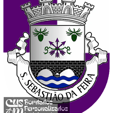Emblema Bordado Antiga Freguesia de São Sebastião da Feira (Oliveira do Hospital, Coimbra) 1