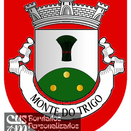 Emblema Bordado Freguesia de Monte do Trigo (Portel, Évora) 1
