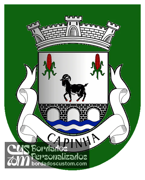 Emblema Bordado Freguesia de Capinha (Fundão, Castelo Branco)