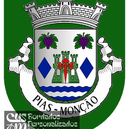 Emblema Bordado Freguesia de Pias (Monção, Viana do Castelo) 1