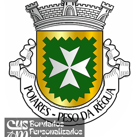 Emblema Bordado Antiga Freguesia de Poiares (Peso da Régua, Vila Real) 1