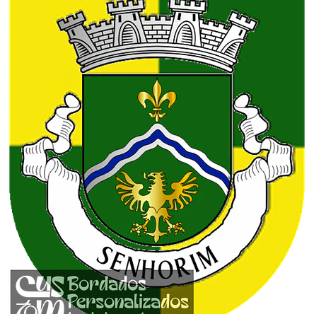 Emblema Bordado Freguesia de Senhorim (Nelas, Viseu) 1