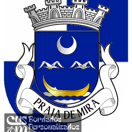 Emblema Bordado Freguesia de Praia de Mira (Mira, Coimbra) 1