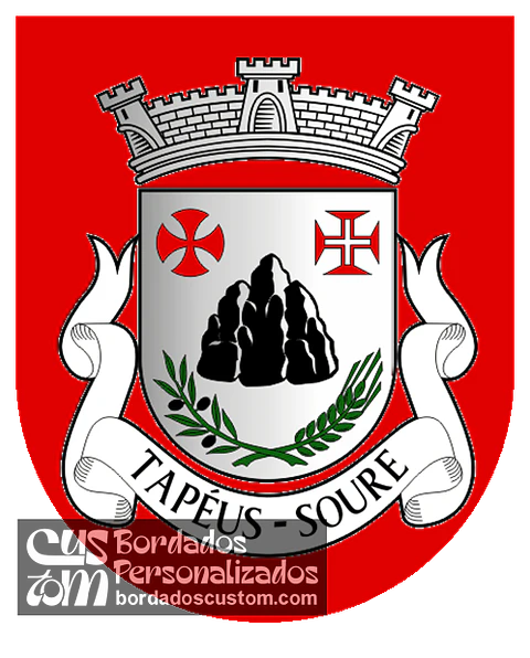 Emblema Bordado Freguesia de Tapéus (Soure, Coimbra)