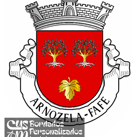 Emblema Bordado Antiga Freguesia de Arnozela (Fafe, Braga) 1