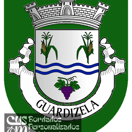 Emblema Bordado Freguesia de Guardizela (Guimarães, Braga) 1