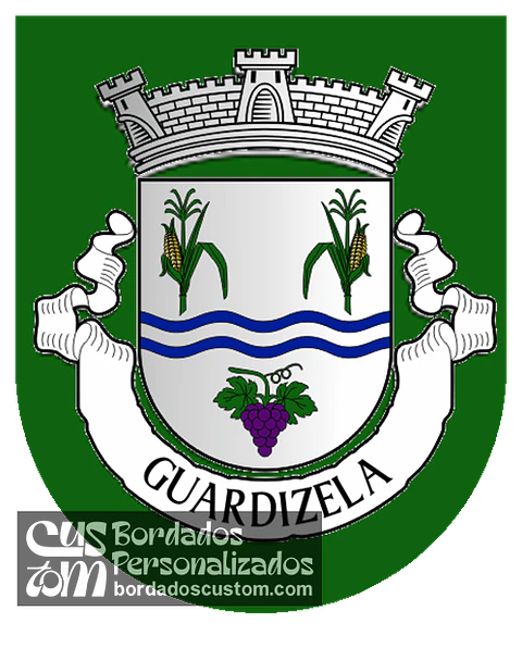Emblema Bordado Freguesia de Guardizela (Guimarães, Braga)