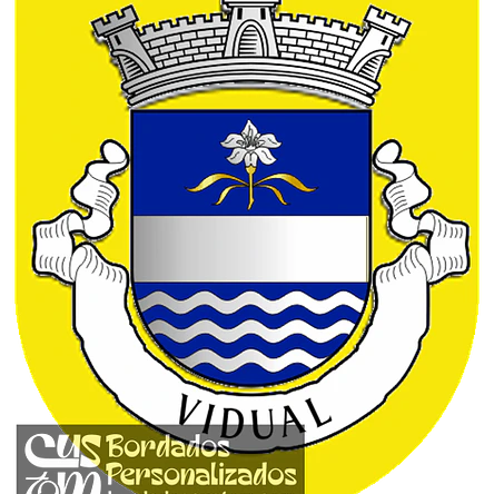 Emblema Bordado Antiga Freguesia de Vidual (Pampilhosa da Serra, Coimbra) 1