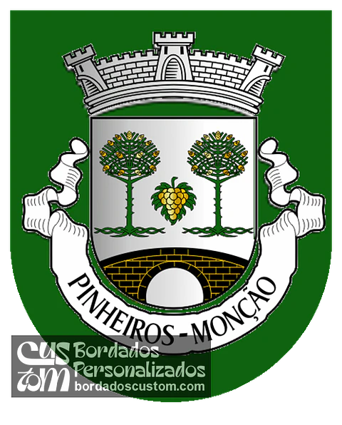 Emblema Bordado Freguesia de Pinheiros (Monção, Viana do Castelo)