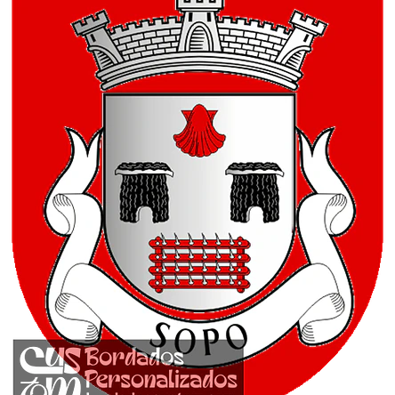 Emblema Bordado Freguesia de Sopo (Vila Nova de Cerveira, Viana do Castelo) 1