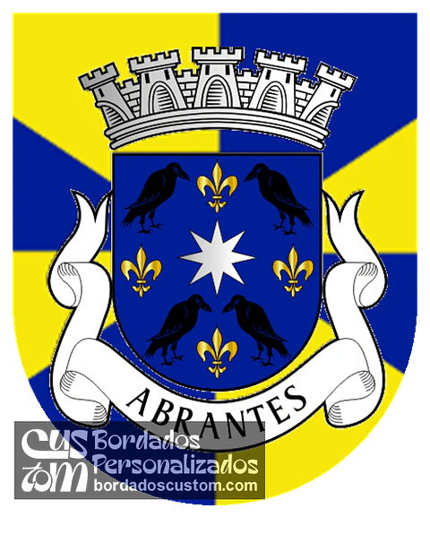 Emblema Bordado Município de Abrantes (Santarém)
