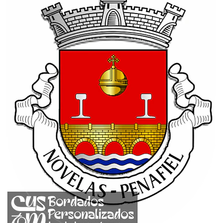 Emblema Bordado Antiga Freguesia de Novelas (Penafiel, Porto) 1