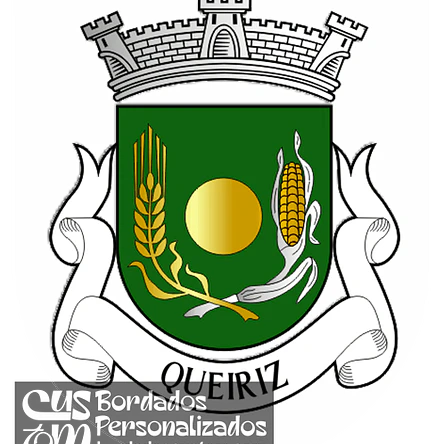 Emblema Bordado Freguesia de Queiriz (Fornos de Algodres, Guarda) 1