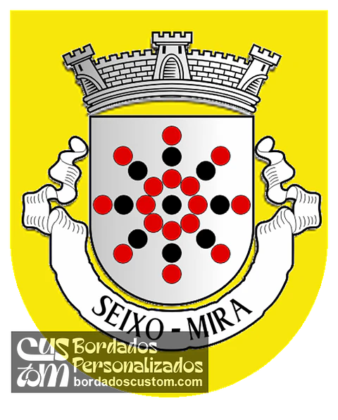 Emblema Bordado Freguesia de Seixo (Mira, Coimbra)