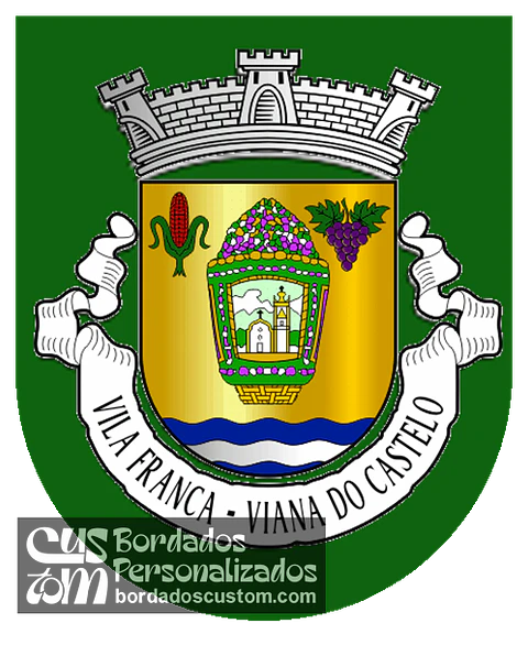 Emblema Bordado Freguesia de Vila Franca (Viana do Castelo, Viana do Castelo)