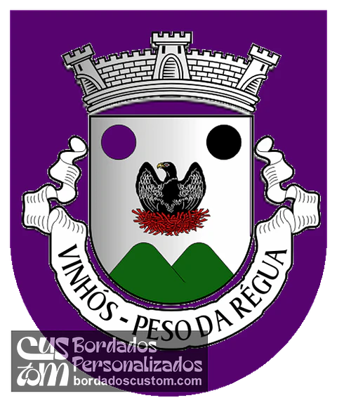 Emblema Bordado Antiga Freguesia de Vinhós (Peso da Régua, Vila Real)