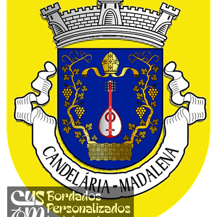Emblema Bordado Freguesia de Candelária (Madalena, Açores) 1