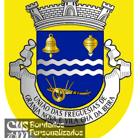 Emblema Bordado Freguesia de Granja Nova e Vila Chã da Beira (Tarouca, Viseu) 1