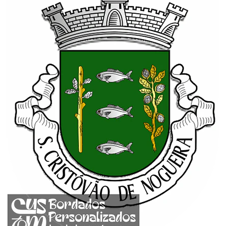 Emblema Bordado Freguesia de São Cristóvão de Nogueira (Cinfães, Viseu) 1