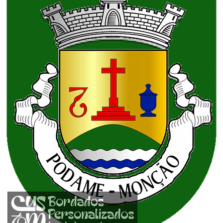 Emblema Bordado Freguesia de Podame (Monção, Viana do Castelo) 1