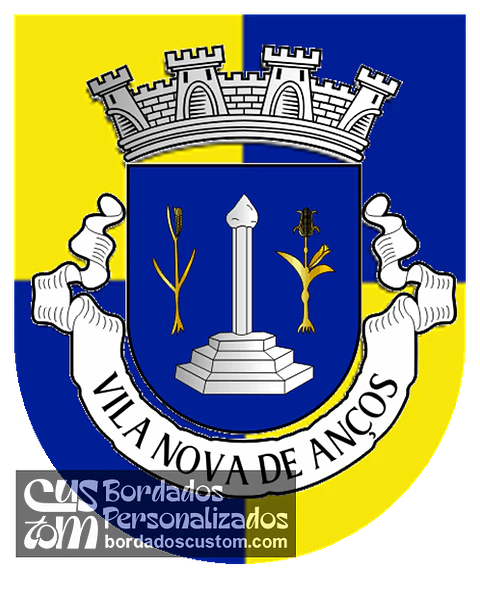 Emblema Bordado Freguesia de Vila Nova de Anços (Soure, Coimbra)
