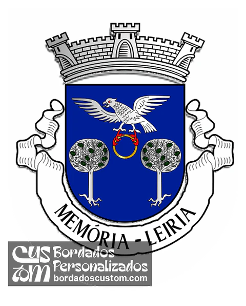 Emblema Bordado Antiga Freguesia de Memória (Leiria, Leiria)