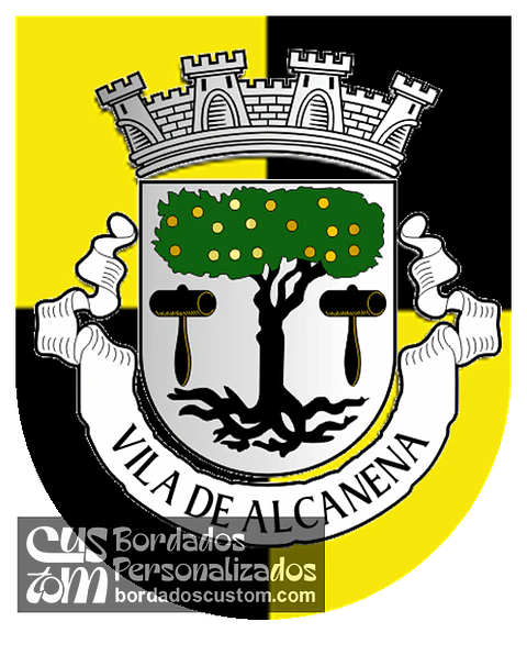 Emblema Bordado Município de Alcanena (Santarém)