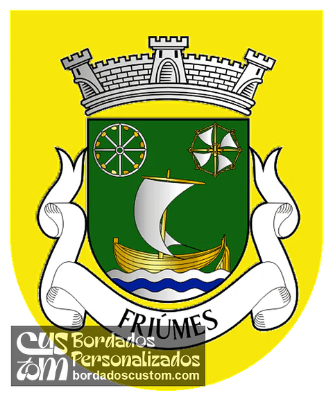 Emblema Bordado Antiga Freguesia de Friúmes (Penacova, Coimbra)