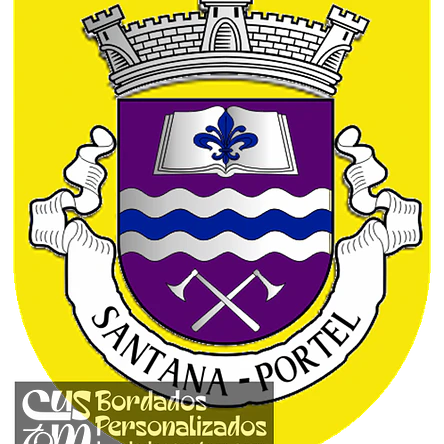 Emblema Bordado Freguesia de Santana (Portel, Évora) 1