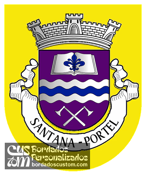 Emblema Bordado Freguesia de Santana (Portel, Évora)