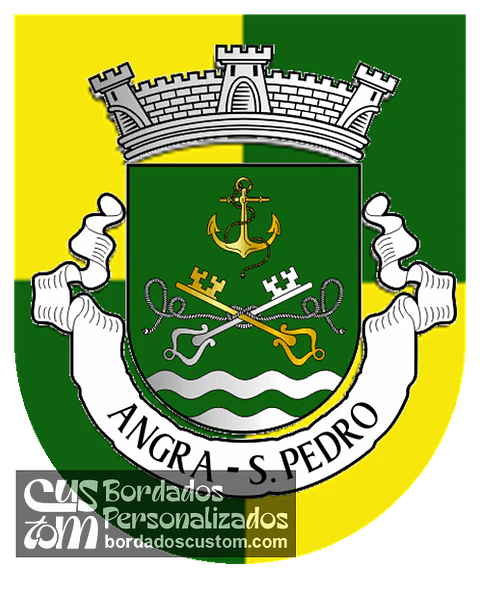 Emblema Bordado Freguesia de Angra (São Pedro) (Angra do Heroísmo, Açores)