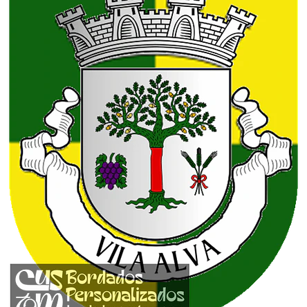 Emblema Bordado Freguesia de Vila Alva (Cuba, Beja) 1