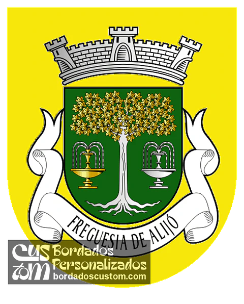 Emblema Bordado Freguesia de Alijó (Alijó, Vila Real)