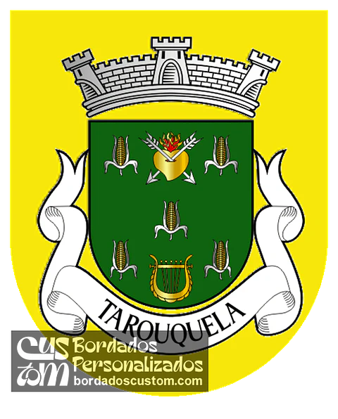 Emblema Bordado Freguesia de Tarouquela (Cinfães, Viseu)