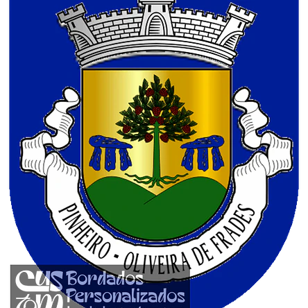 Emblema Bordado Freguesia de Pinheiro (Oliveira de Frades, Viseu) 1