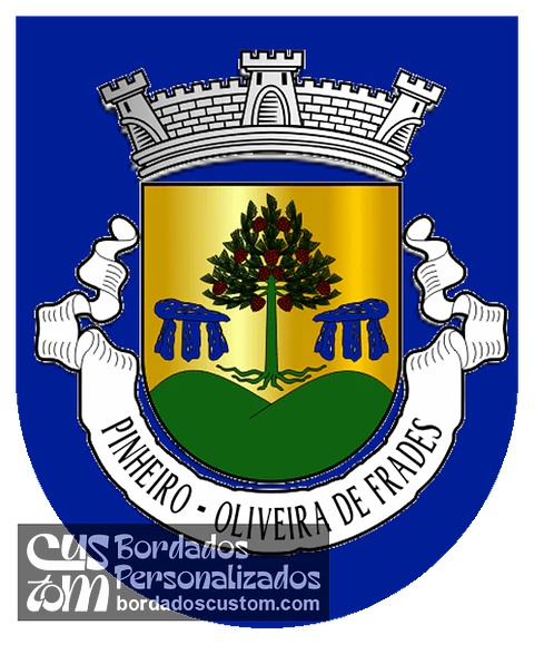 Emblema Bordado Freguesia de Pinheiro (Oliveira de Frades, Viseu)